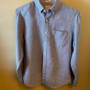 J. Crew Light Blue Casual Button-Down Shirt